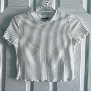 Shein Ribbed Crop Top